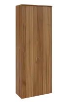 SR 6 - 81 šatní skříň, výsuvné ramínko, 2150x800x400, ořech světlý